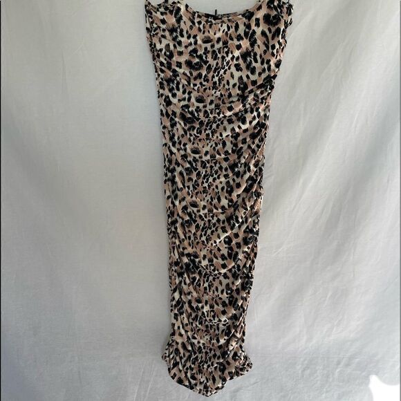Leopard print midi dress - Picture 12 of 12